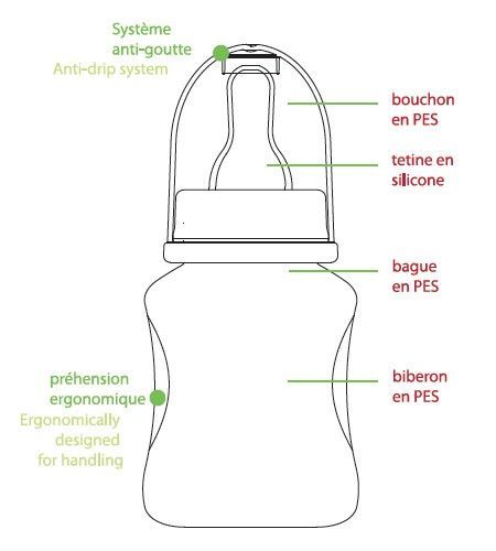 biberon 150 ml bio babby