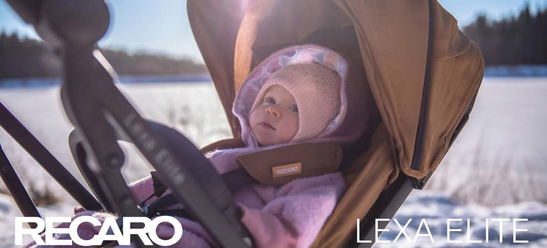 Découvrez la poussette compacte Lexa Elite de Recaro