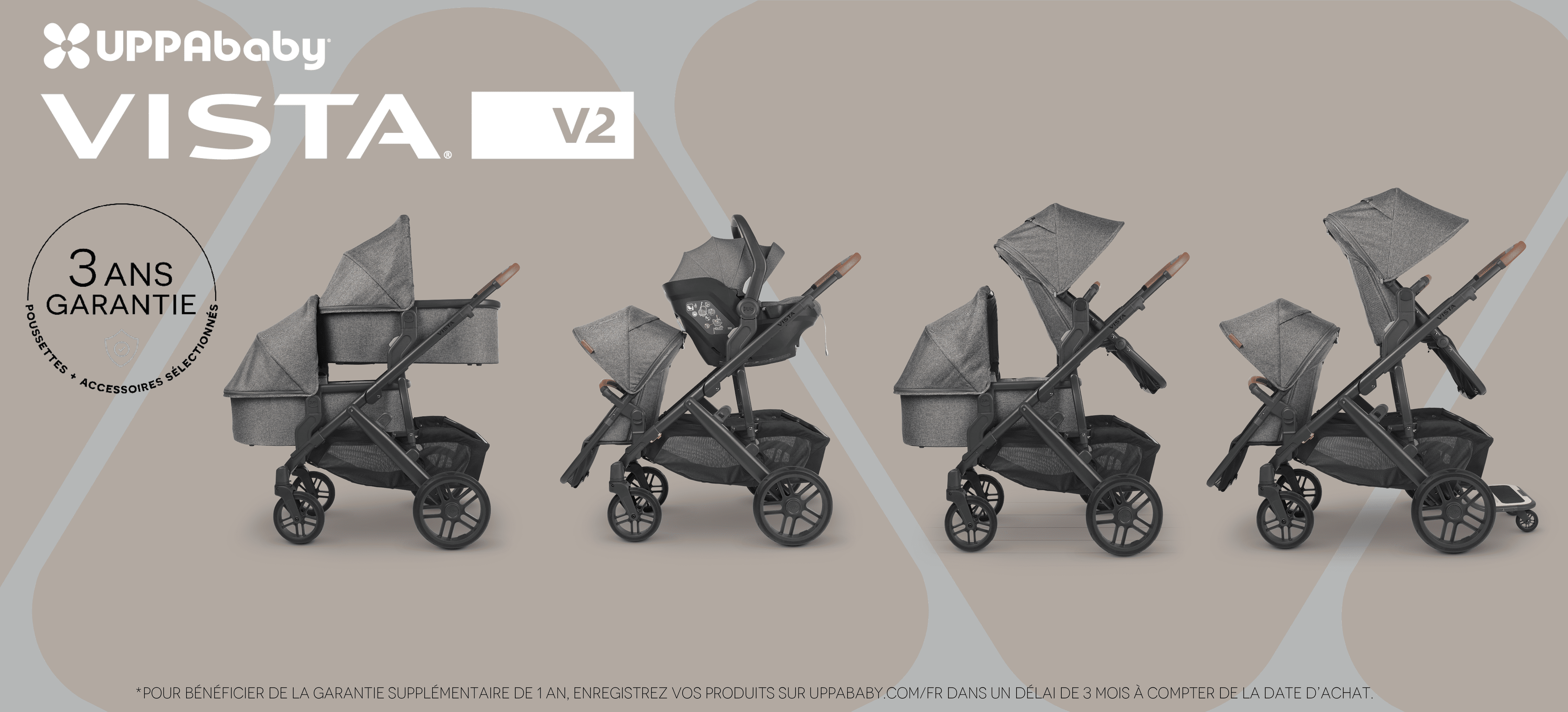 Comment composer sa poussette Vista V2 UPPAbaby ? 