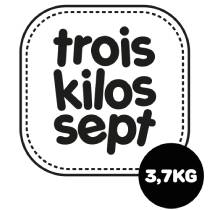 Lot de 7 bavoirs pour bébé - TROIS KILOS SEPT bleu - Trois Kilos Sept