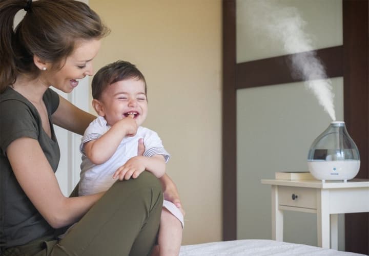 Humidificateurs et purificateurs, retrouvez le meilleur pour bébé chez Bambinou