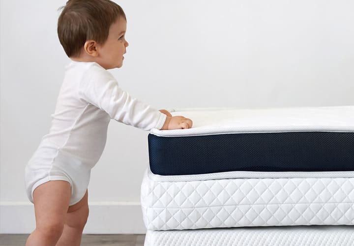 Matelas bébé ressorts aérés 60x120 BEBE RESSORT