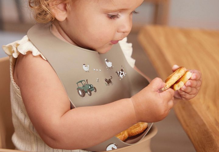 Bavoir bébé - Bavoirs en tissu ou plastifiés pour les repas de Bébé