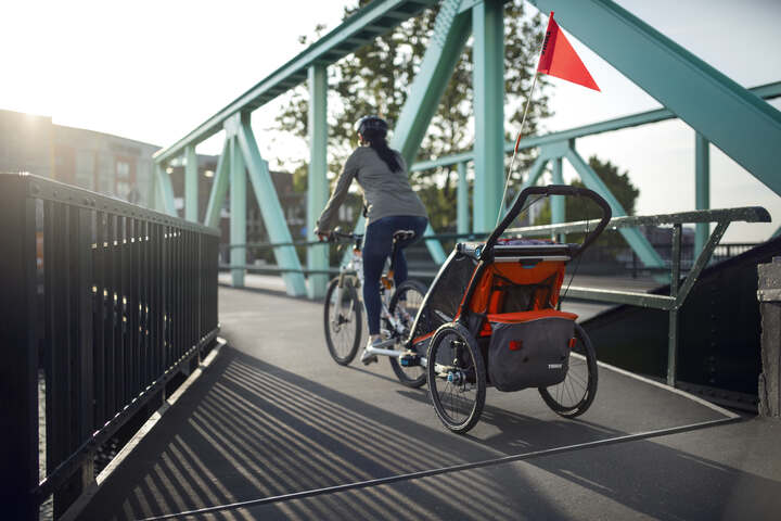 Chariots et Remorques vélo, retrouvez le meilleur pour bébé chez Bambinou