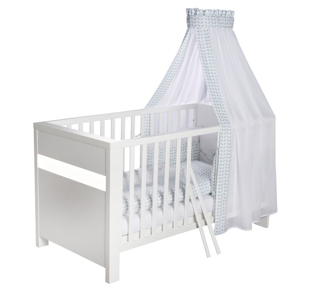 Lit bebe evolutif 70 x140cm PLANETE BLANC Schardt BamBinou