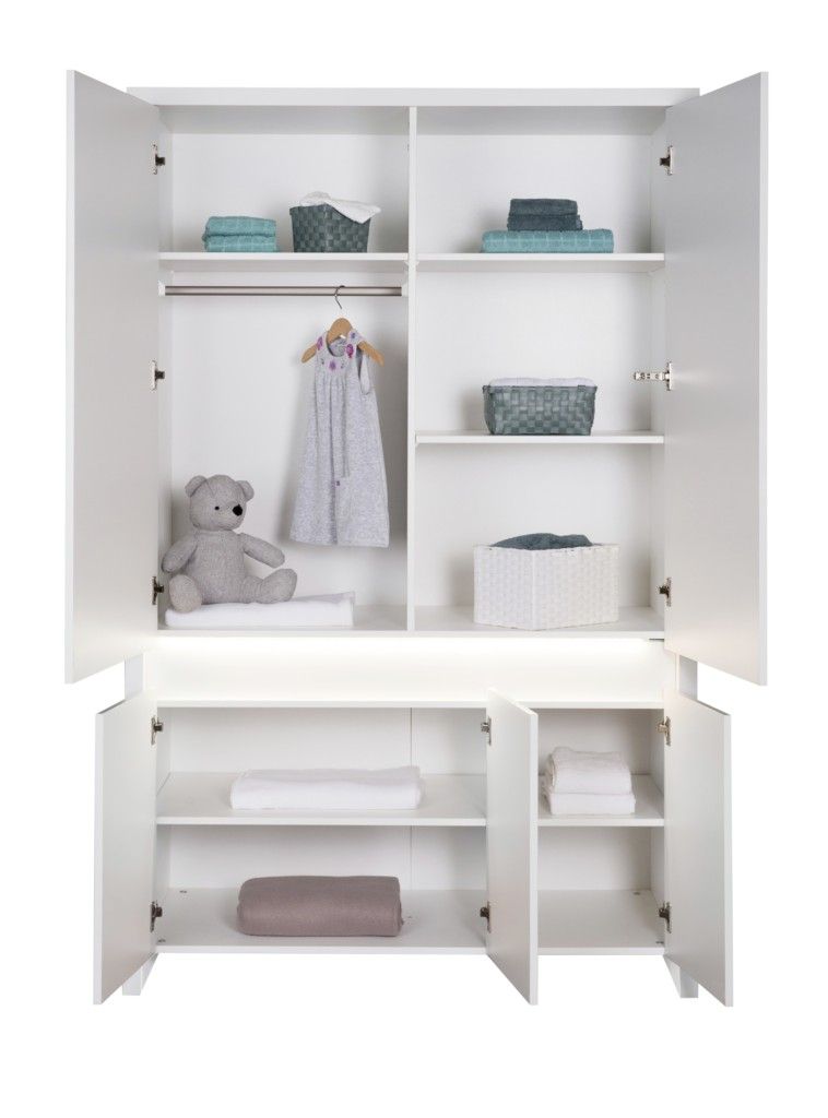 Armoire 5 portes PLANETE BLANC Schardt BamBinou