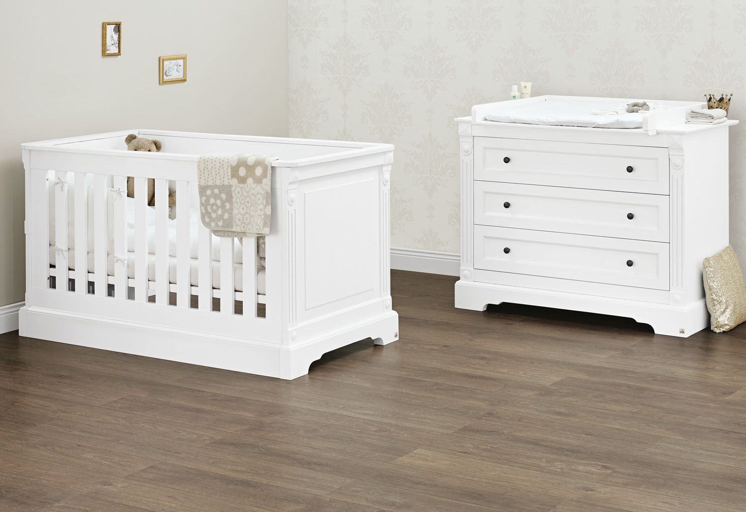 Chambre bébé Duo Emilia lit et commode à langer Pinolino Produit