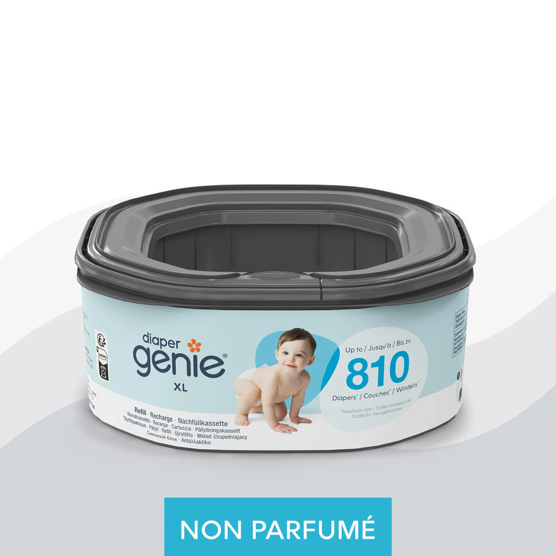 1 recharge octogonale XL pour poubelle Diaper Genie Select Diaper Genie fonctionnement 1