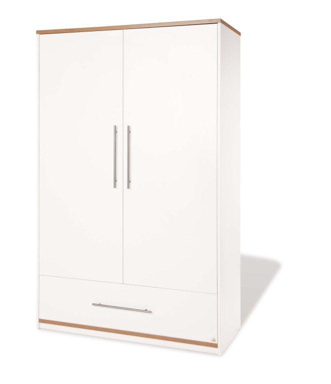 Armoire 2 portes Tuula blanc Pinolino BamBinou.com