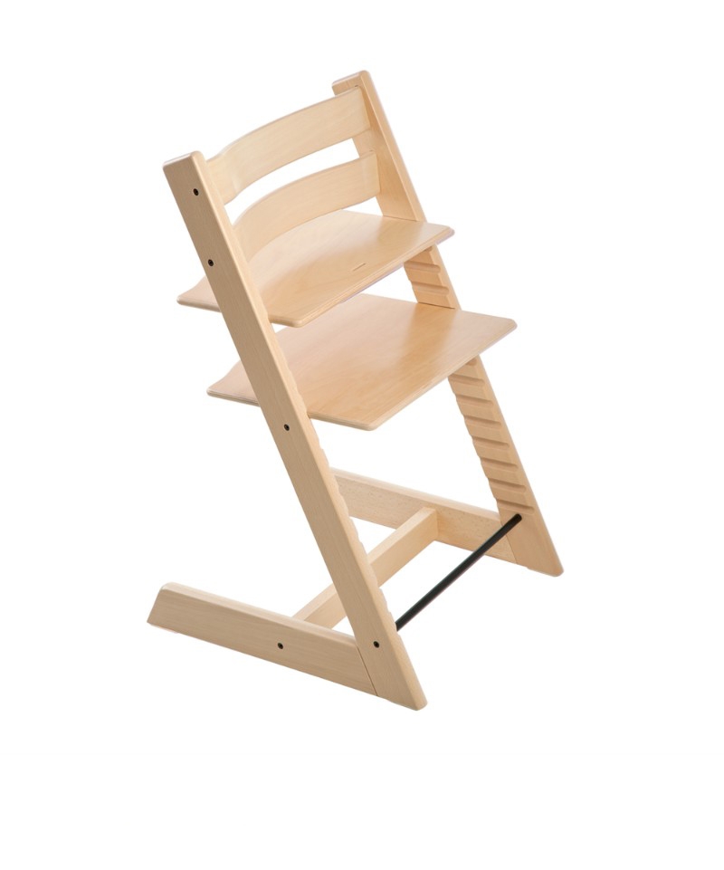 Chaise haute Tripp Trapp Hêtre + Babyset V2 + Coussin STOKKE chaise