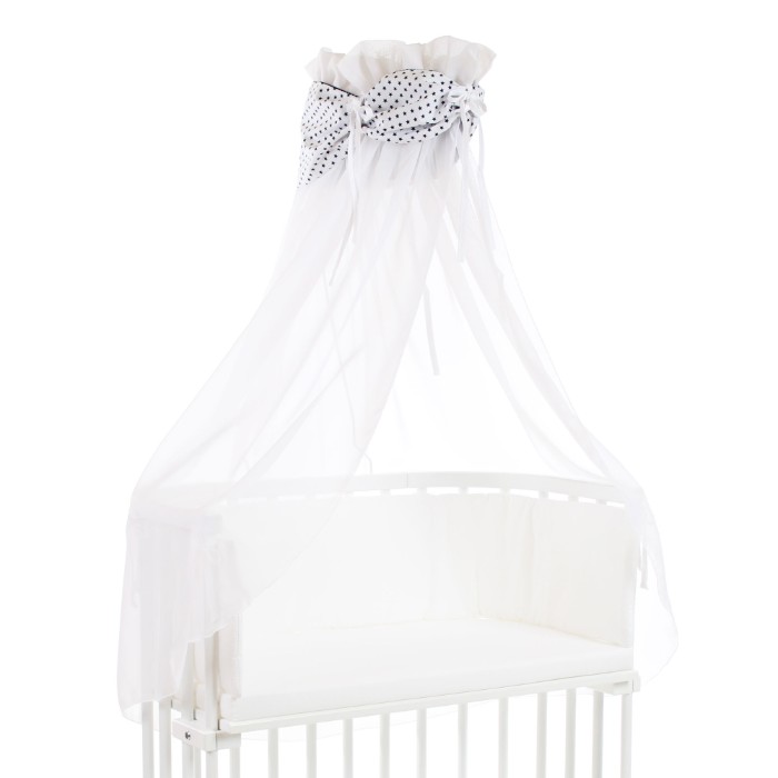 Ciel de lit coton organique pour berceaux Cododo Babybay vue d'ensemble