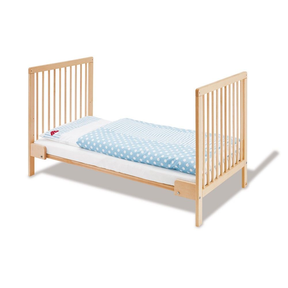 Lit bébé Hanna naturel 70 x 140 Pinolino BamBinou.com