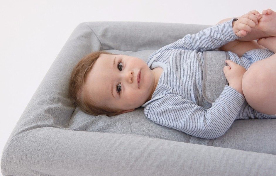 Matelas à langer Mat'Confort Gris Enfant Candide Bambinou