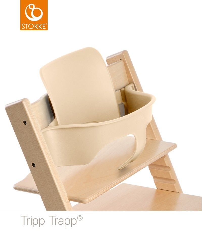 Baby Set (dossier, arceau, patins) chaise haute Tripp Trapp Stokke -  Bambinou