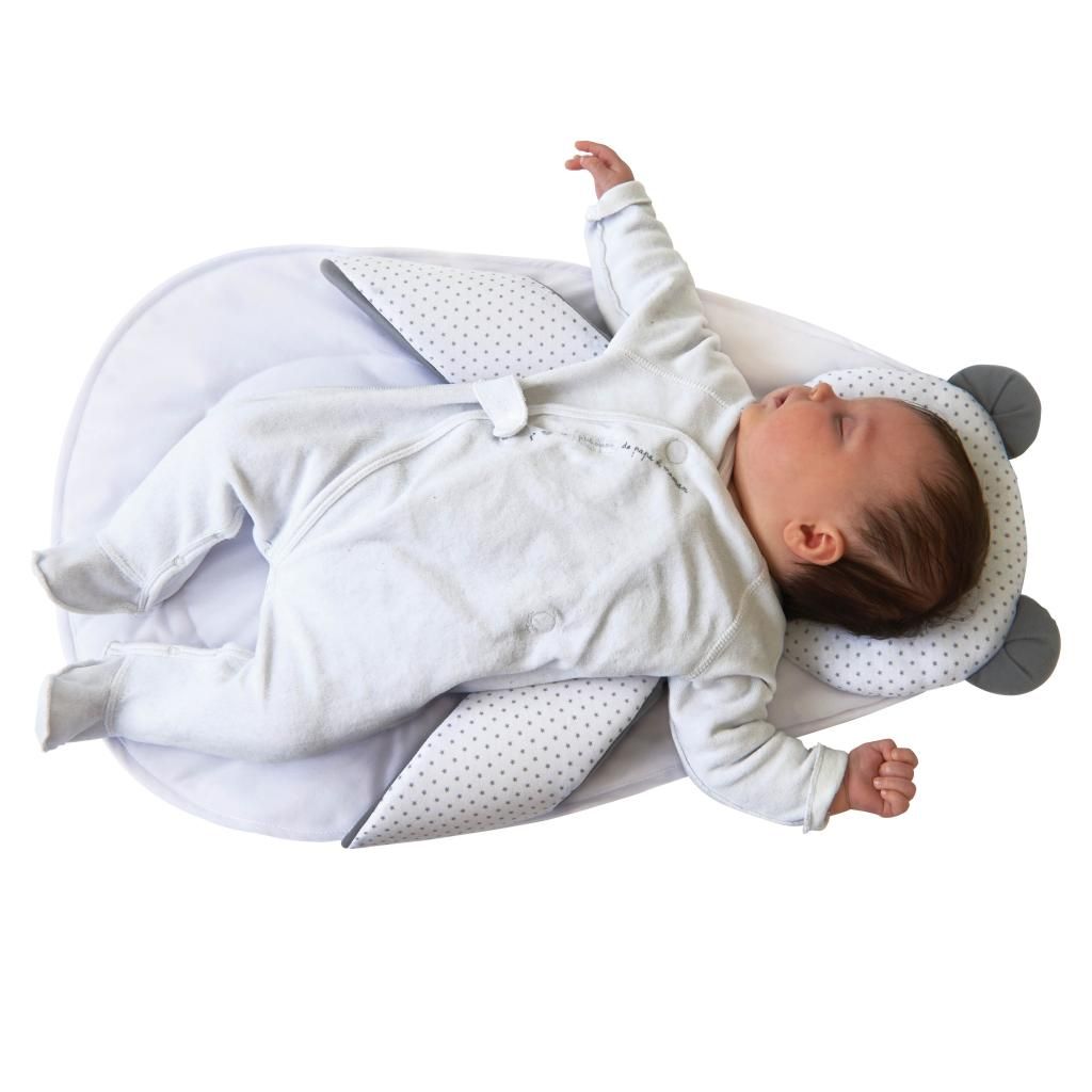 Cale Bebe Panda Pad Motif Etoiles Candide Bambinou