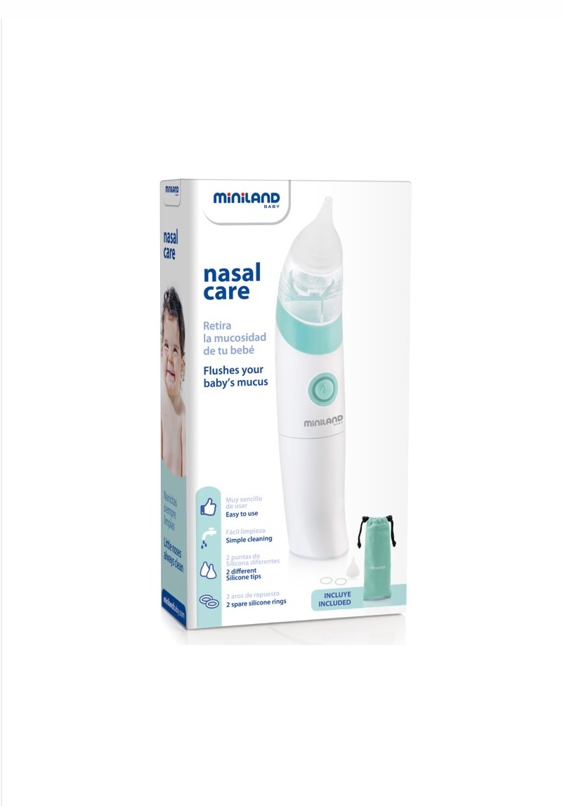 Aspirateur nasal électrique nasal care boite Miniland Bambinou