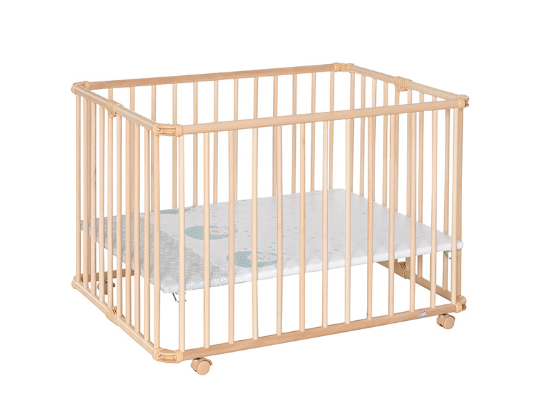 Parc Pliable Lucy Lucilee Naturel Geuther Bambinou