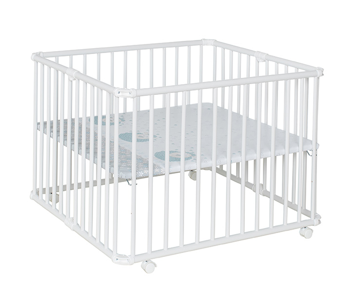 Parc Pliable Lucy Lucilee Blanc 90 2 X 97 4cm Bambinou