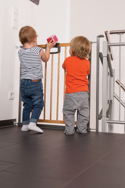 Barrière escalier Easylock Wood plus Geuther - BamBinou