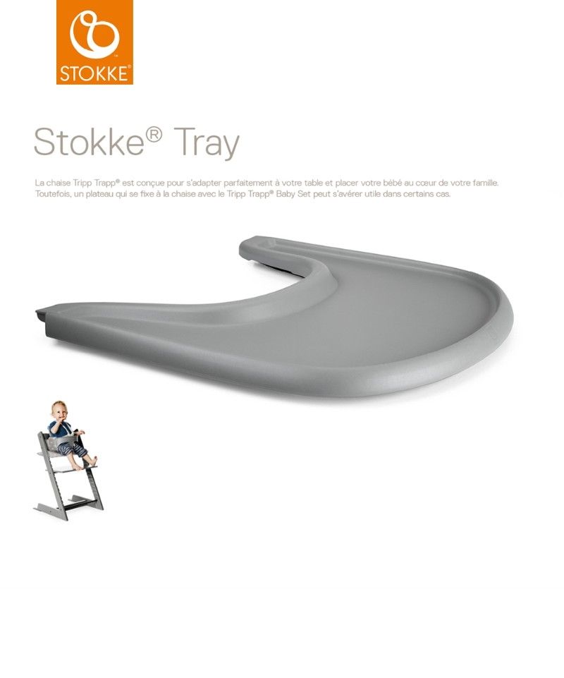 Tray blanc Stokke