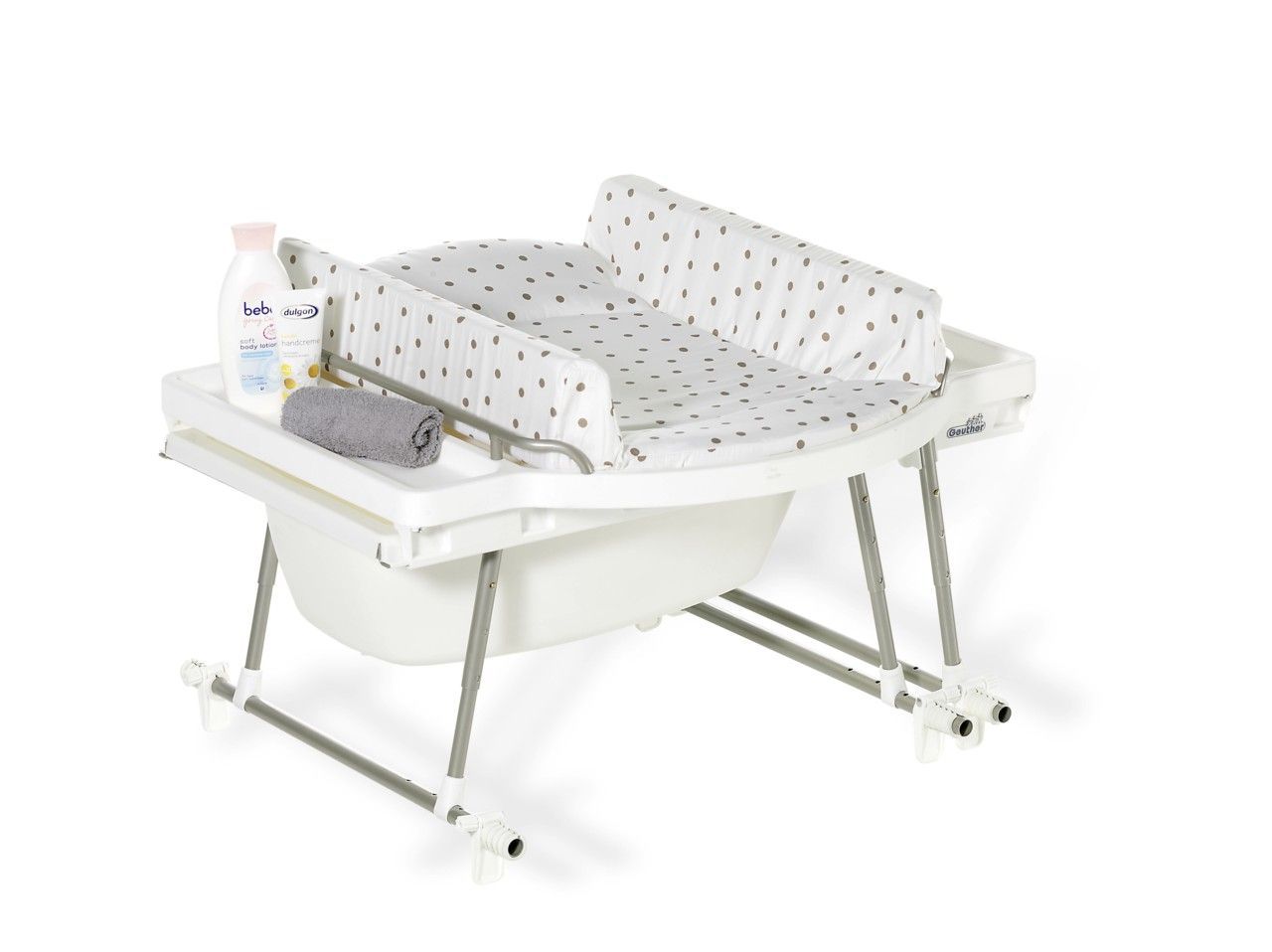 Ensemble Baignoire Table Langer Aqualino Geuther Bambinou