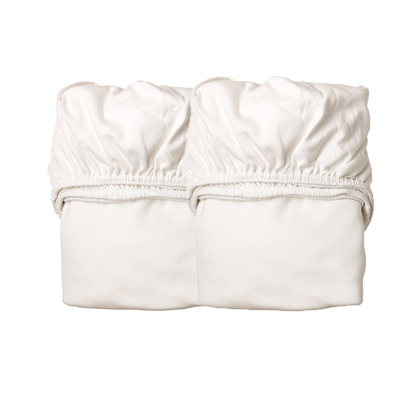 Lot de 2 draps housse lit bébé et junior Leander