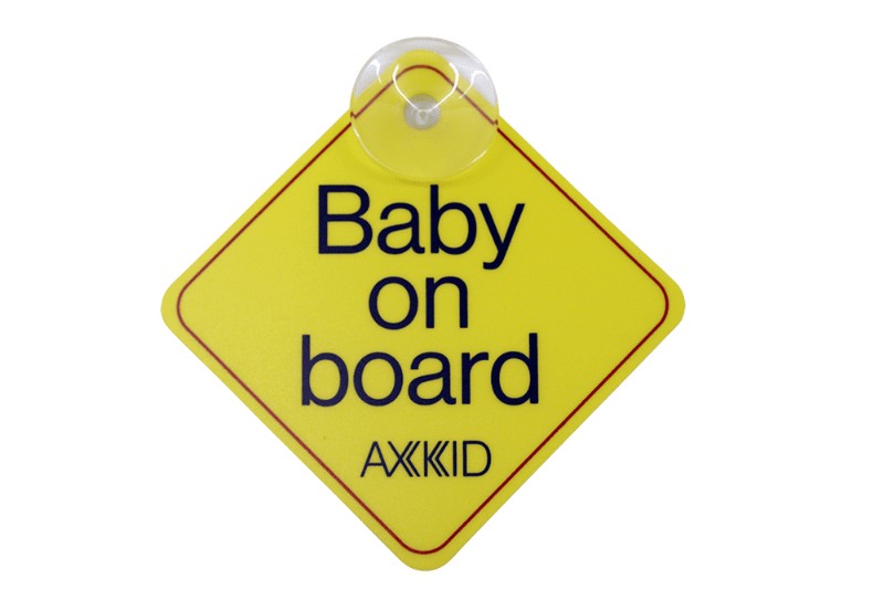 Signalétique Baby on board Axkid