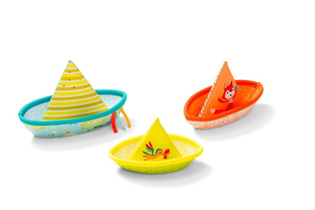 Jouets de bain 3 petits bateaux - Lilliputiens - Bambinou