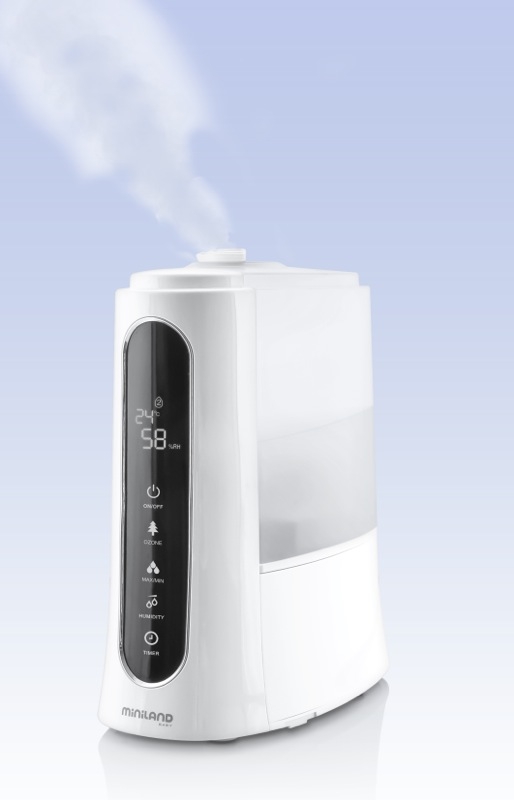 Humidificateur diffuseur d'essences remplissage Humitouch pure Miniland Bambinou