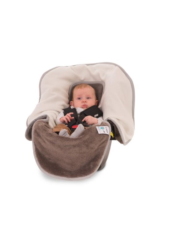 Couverture enveloppante Air Wrapper S siege-auto groupe 0+ anthracite Aeromoov BamBinou