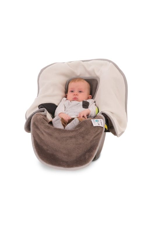 Couverture enveloppante Air Wrapper S siege-auto groupe 0+ anthracite Aeromoov BamBinou