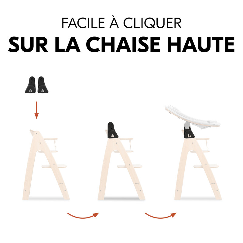 Adaptateur Arketa pour transat Hauck fixation
