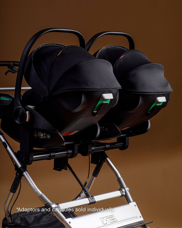 Adaptateur mono siège-auto pour poussette Duet V4 pour Maxi Cosi Mountain Buggy avec sièges-auto