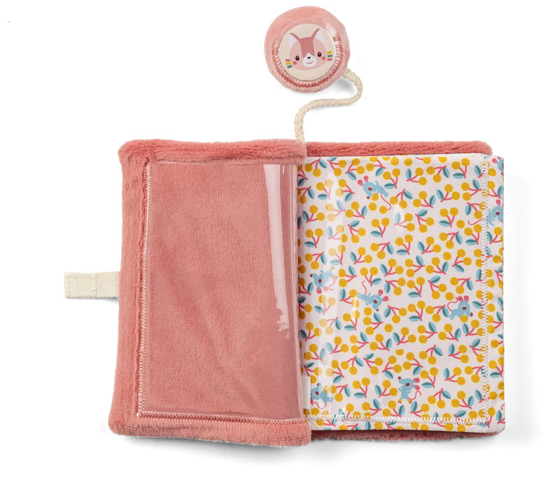 Album photo tissu Jeanne Lilliputiens intérieur