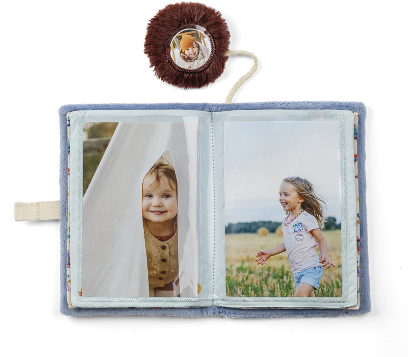 Album photo tissu Jules Lilliputiens ouvert 1
