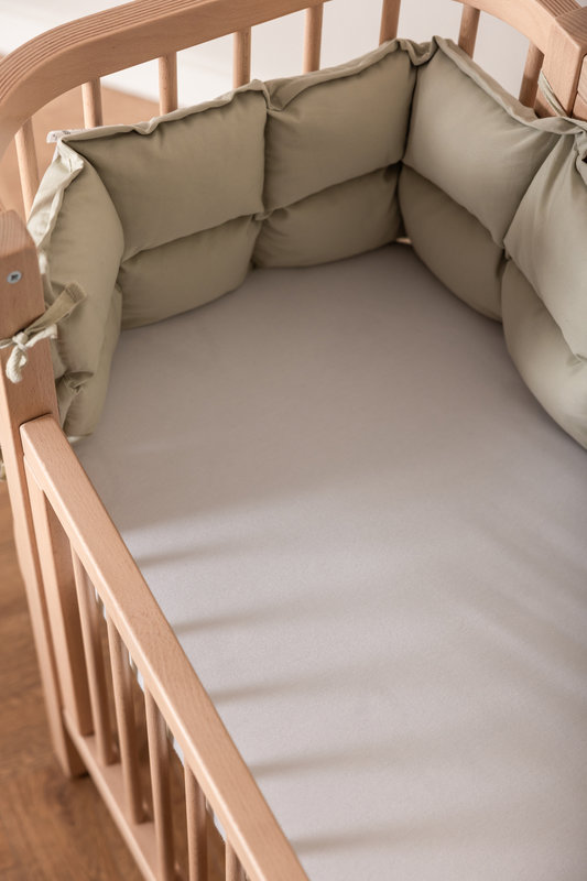 Alèse berceau Sebra, 40 x 85 cm, blanc Sebra lifestyle 2