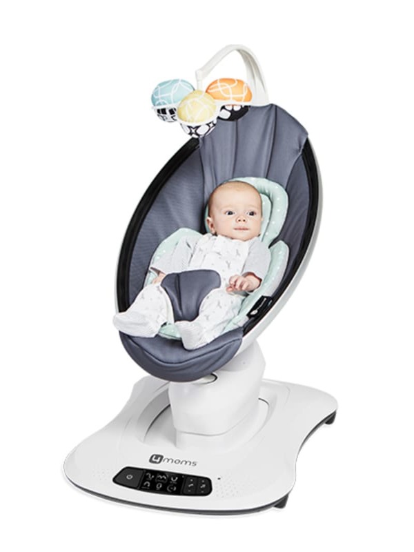 Balancelle MamaRoo 4.0 Cool Mesh Gris 4Moms