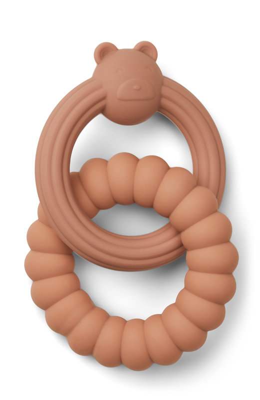 Anneau de dentition Herbert Mr bear rose mix Liewood 