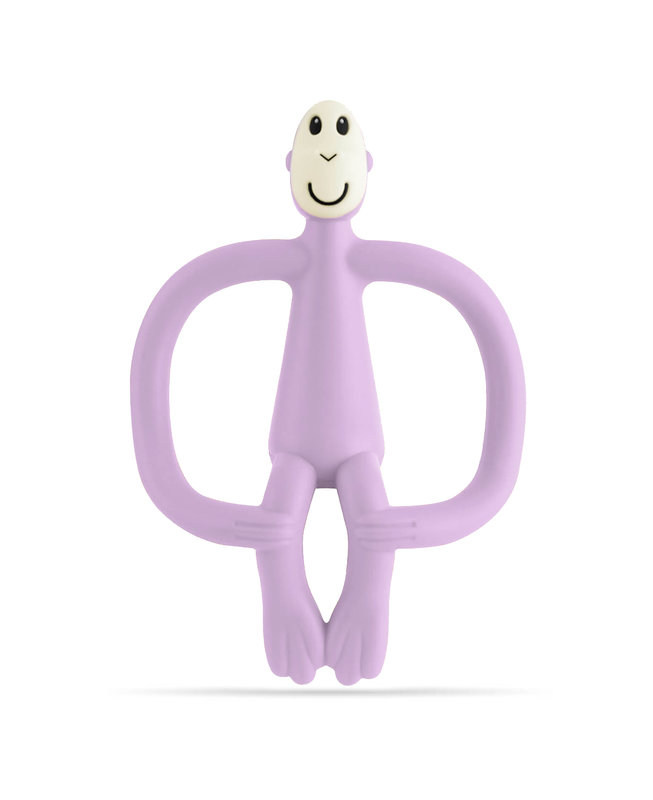 Anneau de dentition Original Matchstick Monkey Lilac Matchstick Monkey face
