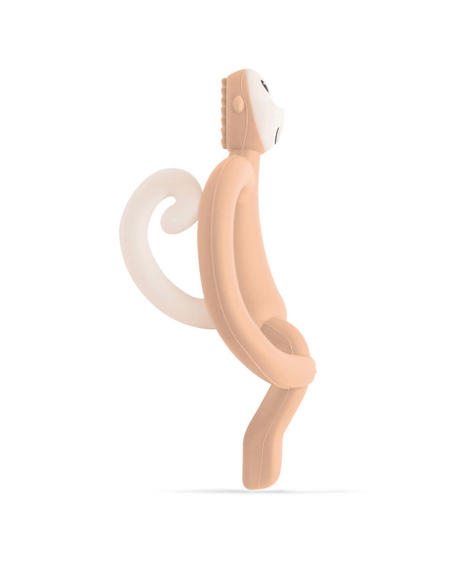 Anneau de dentition Original Matchstick Monkey Peach Salmon Matchstick Monkey profil
