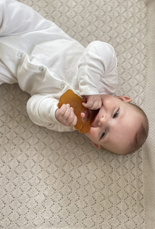 Anneau de dentition Panda Natural Hevea lifestyle 2