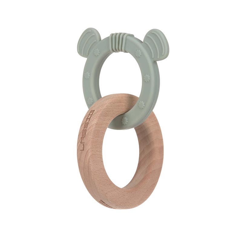 Jouet Dentition Bebe Naissance, Anneau de Dentition en Silicone