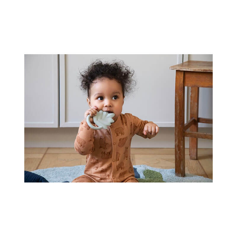 Anneau de dentition en caoutchouc naturel feuille SEBRA bébé