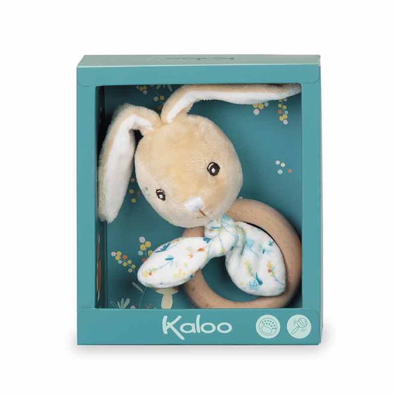 Anneau de dentition Lapin Justin Fripons Mini Kaloo Boîte