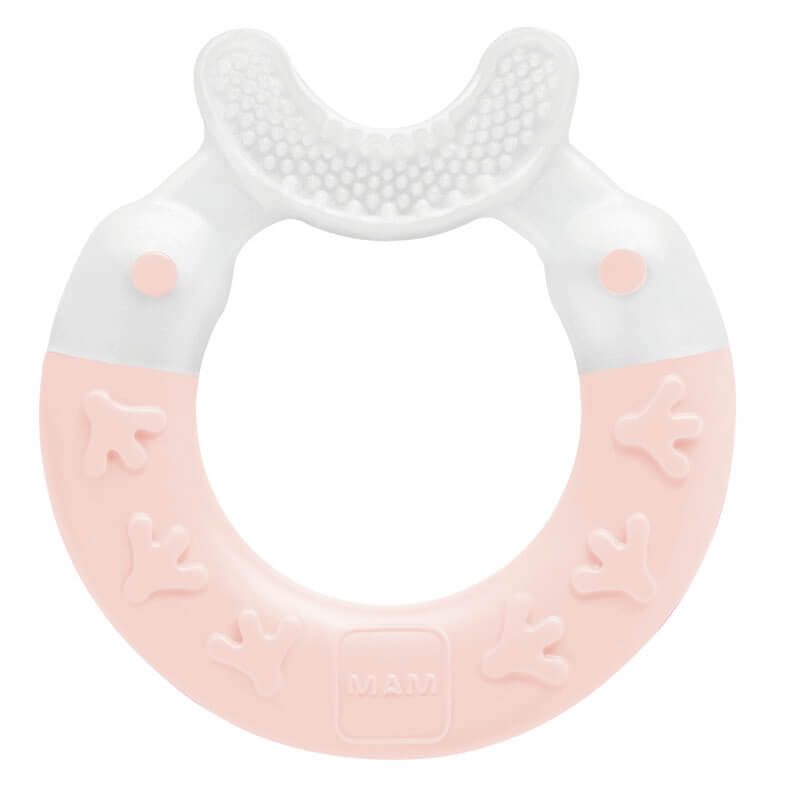 Anneau de dentition nettoyant Aléatoire MAM
rose