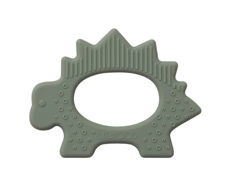 Anneau de dentition en silicone Gemma Dino faune green Liewood