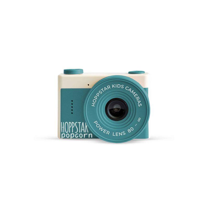 Appareil photo numérique popcorn Bay HOPPSTAR devant