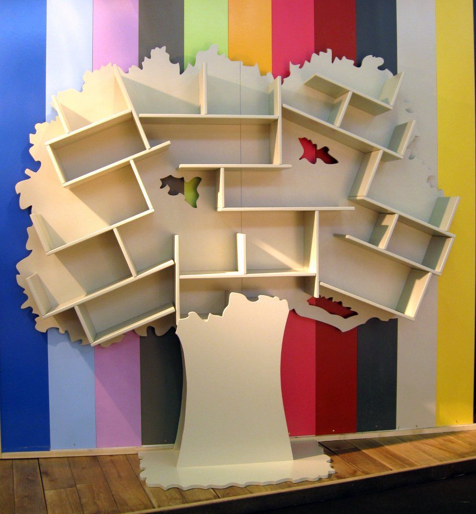 Bibliothèque Tess arbre Mathy By Bols BamBinou