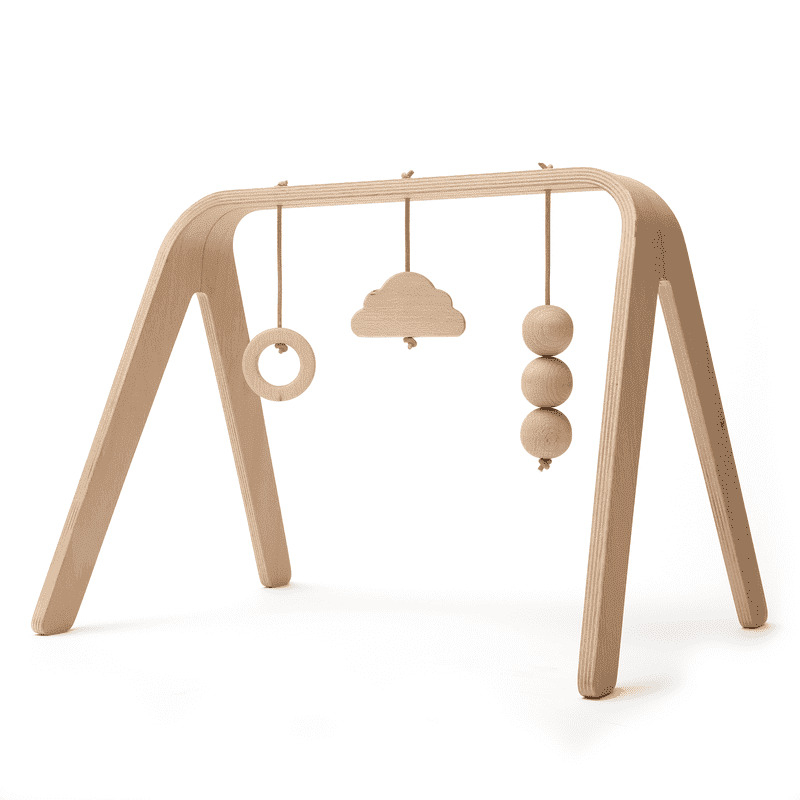 Arche d'éveil en bois avec coussin Musical Baker - Tout pour bébé,  puériculture - ETHIQ