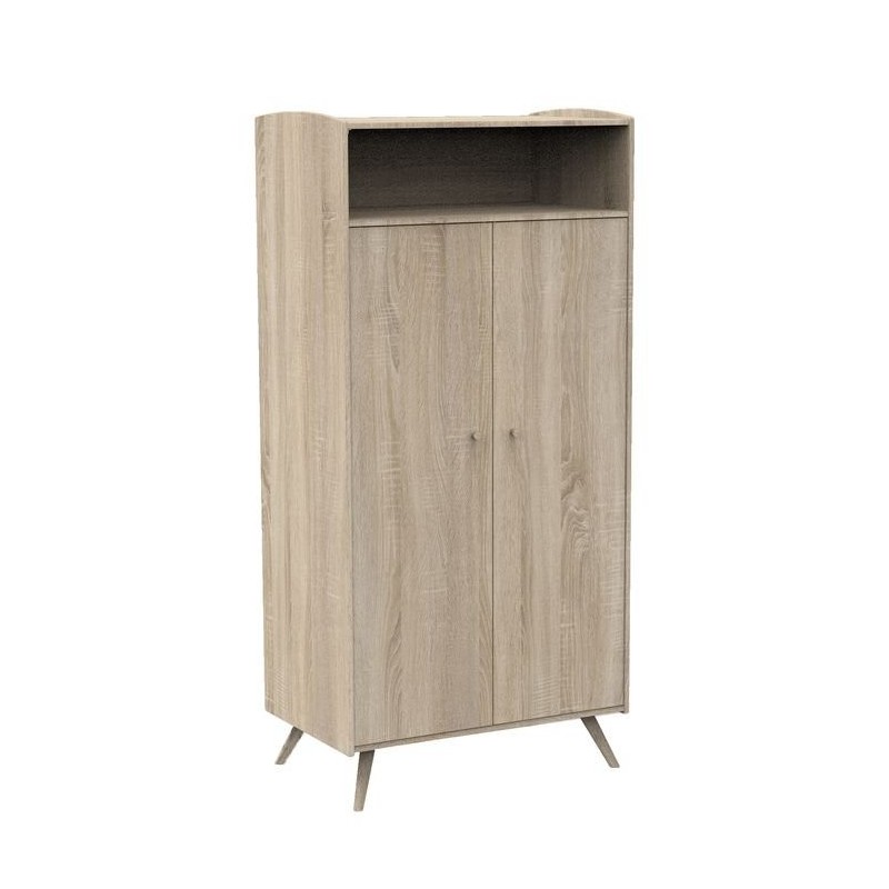 Armoire 2 portes Access Bois SAUTHON face